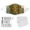 Lovely Nova Scotia Duck Tolling Retriever Print Face Mask