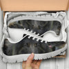 Belgian Shepherd On Black Print Running Shoes