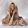 Cute Wirehaired Vizsla Dog Hooded Blanket