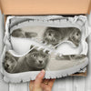 Lovely Korat Cat Print Running Shoes