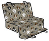 Boxer Dog Pattern Print Pet Seat Covers