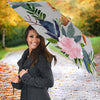 Dachshund Dog Floral Art Print Umbrellas