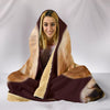 Golden Retriever Print Hooded Blanket