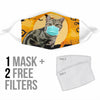 American Shorthair Cat Print Face Mask