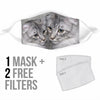 American Curl Print Face Mask