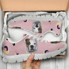 Cute Valley Bulldog Print Sneakers