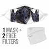 Malinois Dog Print Face Mask