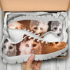 Cute Siberian Cat Print Running Shoes- Limited Edition