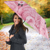 Pink Flamingo Print Umbrellas-Limited Edition