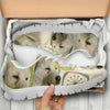 Lovely Great Pyrenees Print Running Shoes