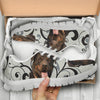 Rottweiler On Designer Print Running Shoes- Limited Edition