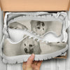 Cute Pomeranian Print Running Shoes