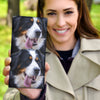 Bernese Mountain Dog Print Women's Leather Wallet