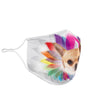 Cute Chihuahua Dog Print Face Mask