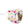 Cute Yorkie Print Face Mask