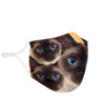 Lovely Tonkinese Cat Print Face Mask