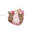 Cute Ocicats Print Face Mask