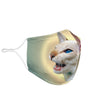 Lovely Peterbald Cat Print Face Mask