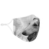 Amazing Borzoi Print Face Mask