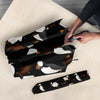 Puffins Bird Patterns Black Print Umbrellas