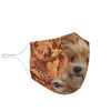 Australian Terrier Print Face Mask