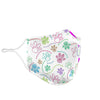 Floral&Paws Print Face Mask