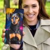 Manchester Terrier Print Women's Leather Wallet