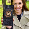 Lagotto Romagnolo Dog Print Women's Leather Wallet