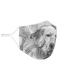 Amazing English Setter Print Face Mask