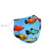 Platy Fish Patterns Print Face Mask