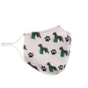 Giant Schnauzer Dog Paws Patterns Print Face Mask