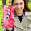 Cute Balinese Cat Print Women's Leather Wallet