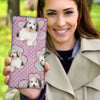 Coton de Tulear Dog Print Women's Leather Wallet