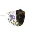 Lovely Balinese Cat Print Face Mask