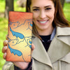 Amazing Unicorn Print Women's Leather Wallet