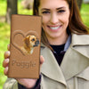 Puggle Dog Print Women's Leather Wallet