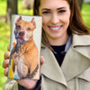 American Pit Bull Terrier Print Women's Leather Wallet