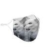 Cute Peterbald Cat Print Face Mask