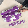 Bichon Fries Dog Pattern Print Umbrellas