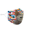 Devon Rex Cat Print Face Mask