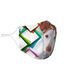 Ibizan Hound Print Face Mask