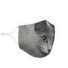 Cute Nebelung Print Face Mask