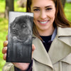 Leonberger Print Women's Leather Wallet