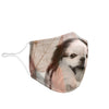 Japanese Chin Print Face Mask