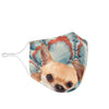 Chihuahua Dog Print Face Mask