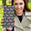 Bedlington Terrier Print Women's Leather Wallet