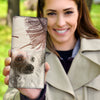 Lovely Chinese Crested Dog Print Women's Leather Wallet