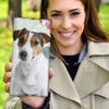 Jack Russell Terrier Print Women's Leather Wallet