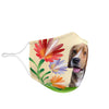 Cute Beagle Dog Print Face Mask