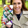 Coton de Tulear Print Women's Leather Wallet